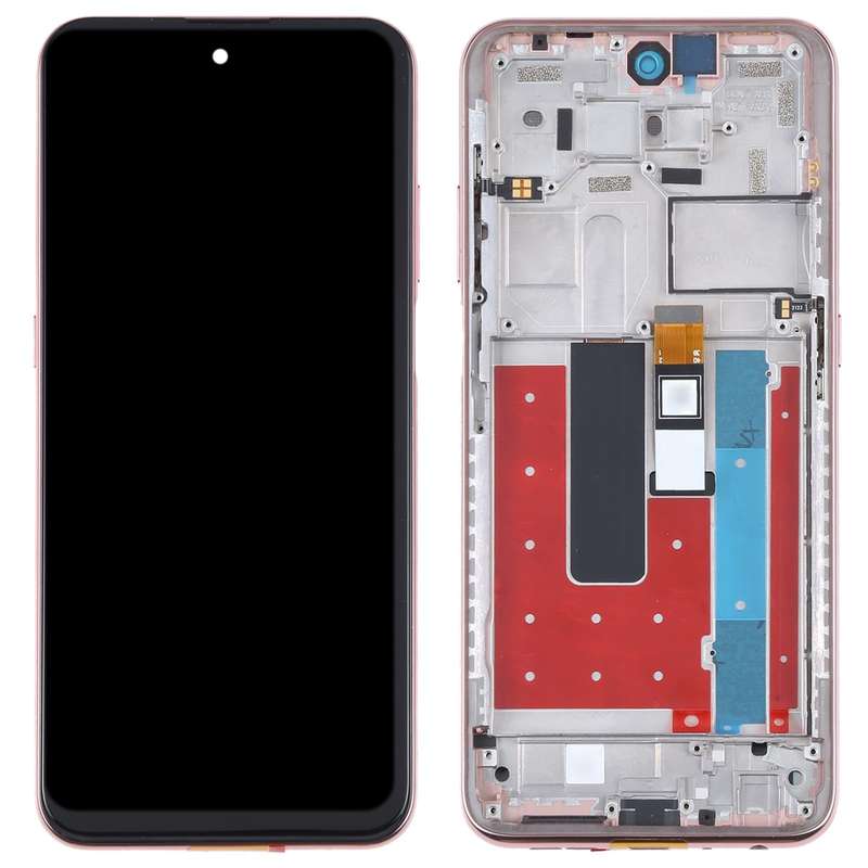 TFT LCD Screen for Nokia X20 TA-1341 TA-1344 Digitizer Full Assembly with Frame (Gold)