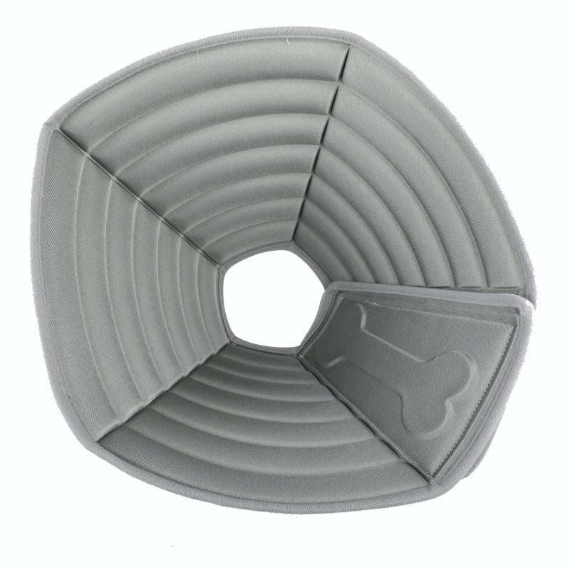 Pet Grooming Anti-Bite Neck Ring, Specification: XL(Grey)