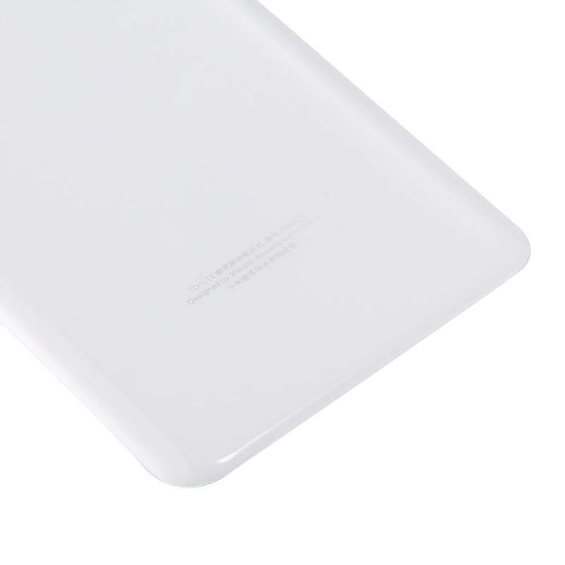 For Xiaomi Mi 6 Glass Battery Back Cover(White)