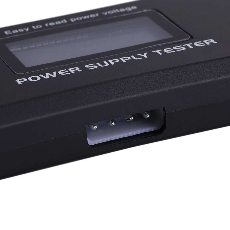 Digital LCD Display PC Computer 20/24 Pin Power Supply Tester Checker Power Measuring Diagnostic ...