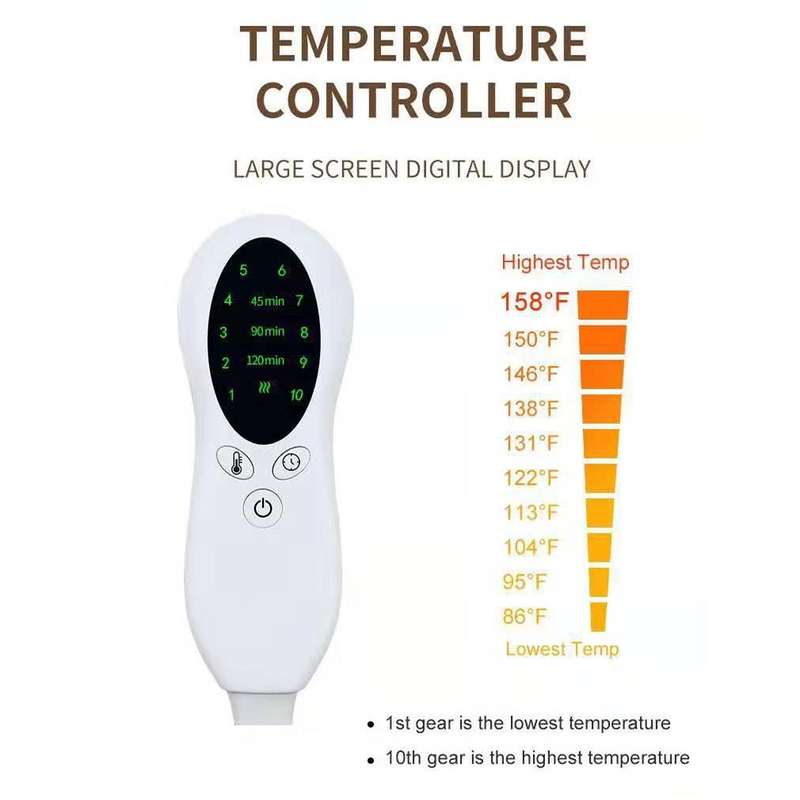 FY-001 Multi-level Temperature Adjustment Timing Warm Electric Blanket , Size: 40x76cm(EU Plug)
