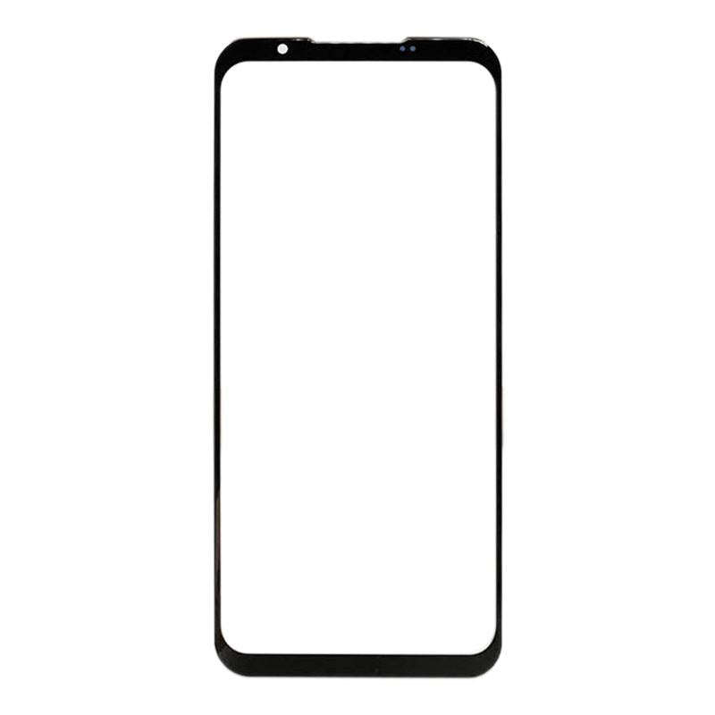 Front Screen Outer Glass Lens for ZTE Nubia Red Magic 5G NX659J (Black)
