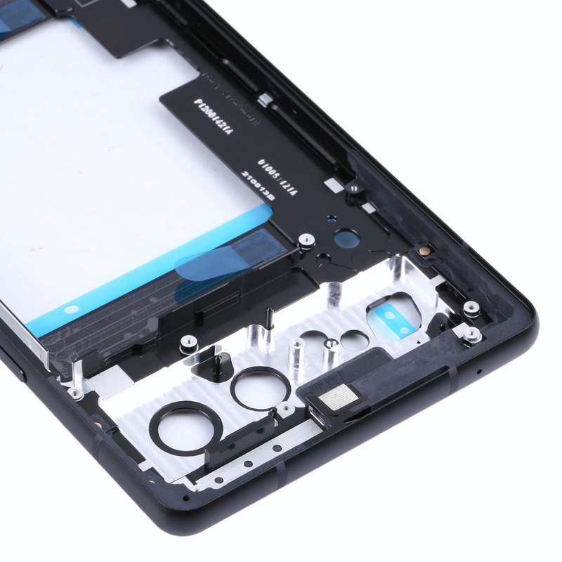 Original Middle Frame Bezel Plate for Google Pixel 6(Black)