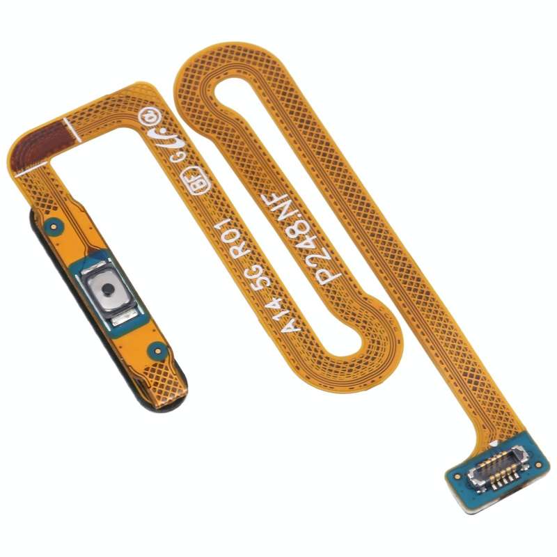 For Samsung Galaxy A14 5G SM-A146B Original Fingerprint Sensor Flex Cable (Silver)