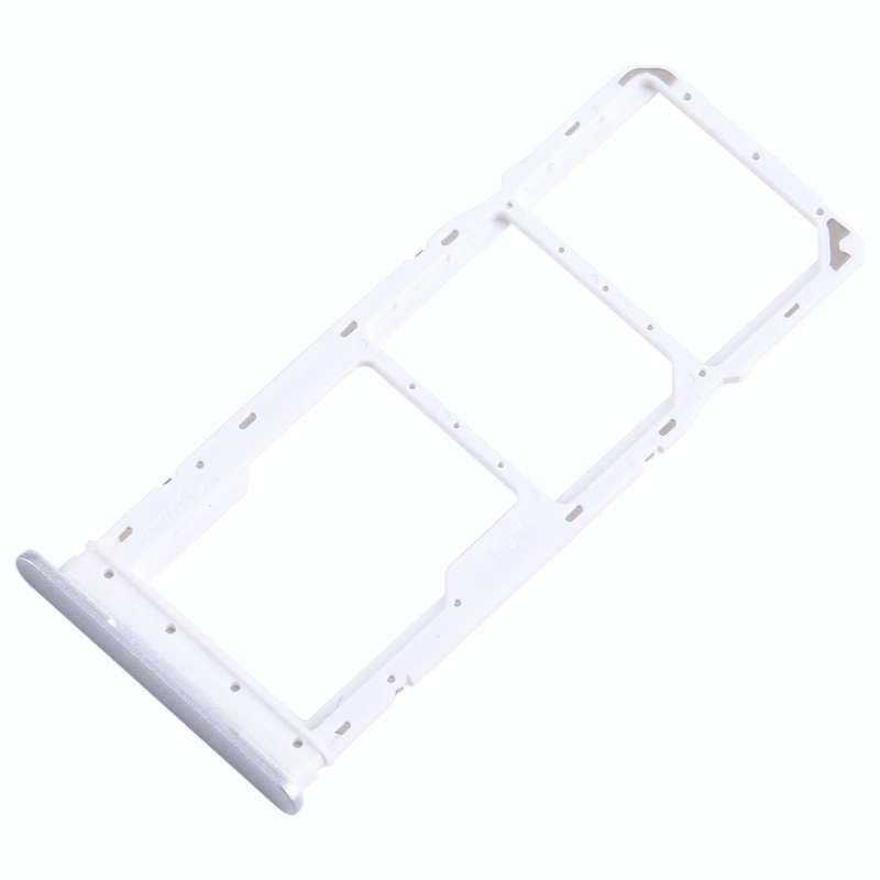 For Samsung Galaxy A05 SM-A055 Original SIM + SIM Card Tray + Micro SD Card Tray (Silver)