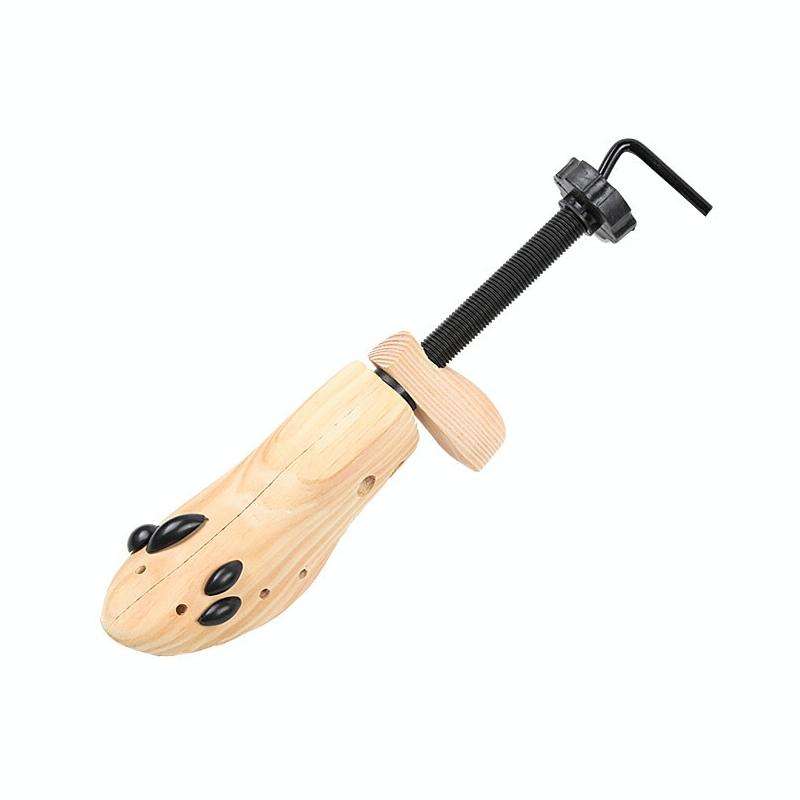 Pine Wood Unisex Fixed Fits Support Stretcher Shaper Shoes Expander , Size: S34-37Yards