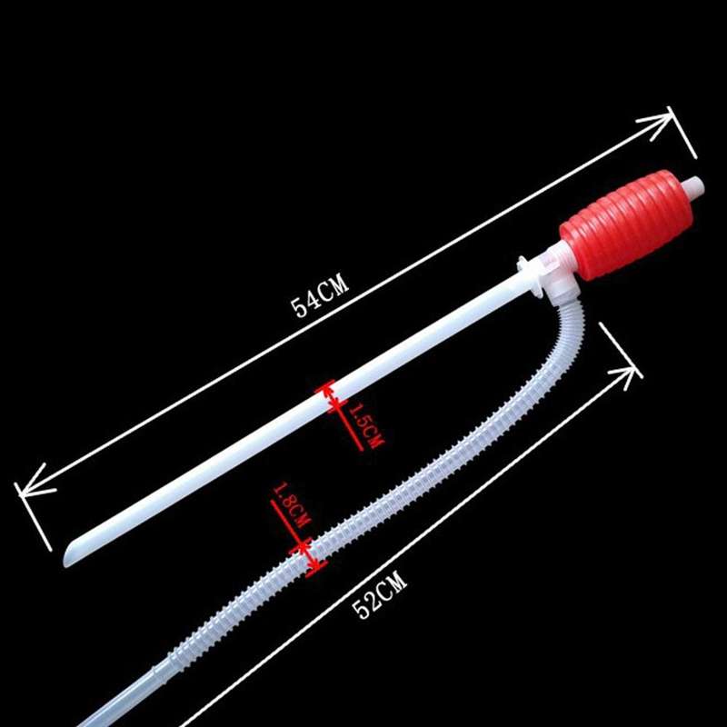 Creative Hand Manual Gas Oil Water Liquid Transfer Pump Siphon Hose for Car Motorcyle Truck Car L...