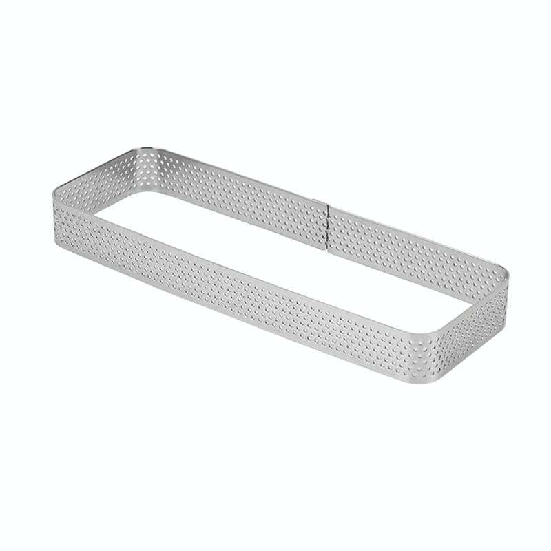 BN1006 Stainless Steel Mousse Circle Thickened Perforated Cake Mold DIY Baking Tools, Specificati...
