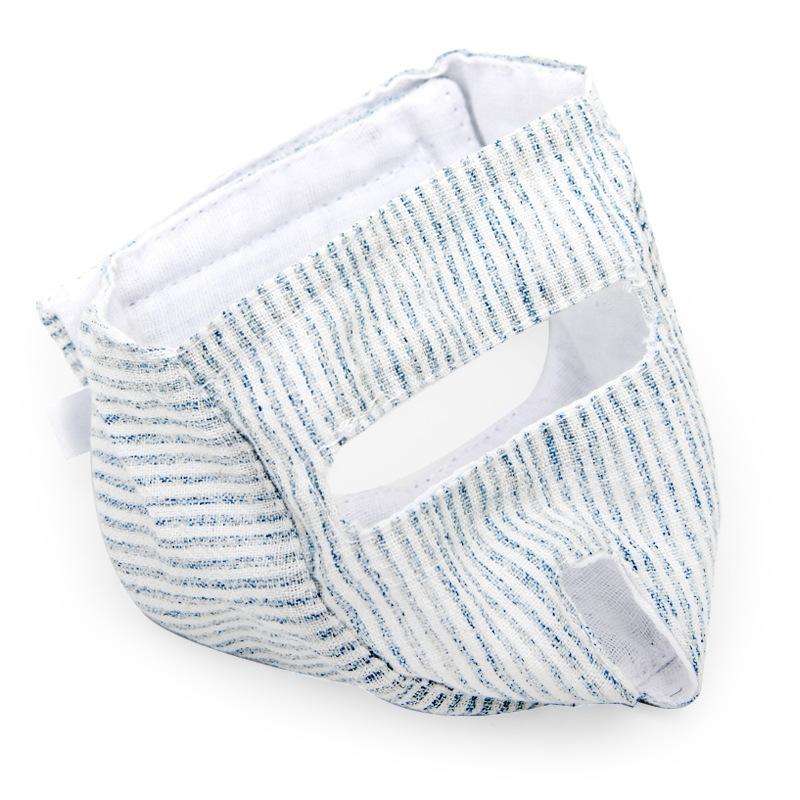 Cat Face Mask Pet Anti-Bite Anti-Licking Reathable Face Mask, Specification: M(Eye-opening)