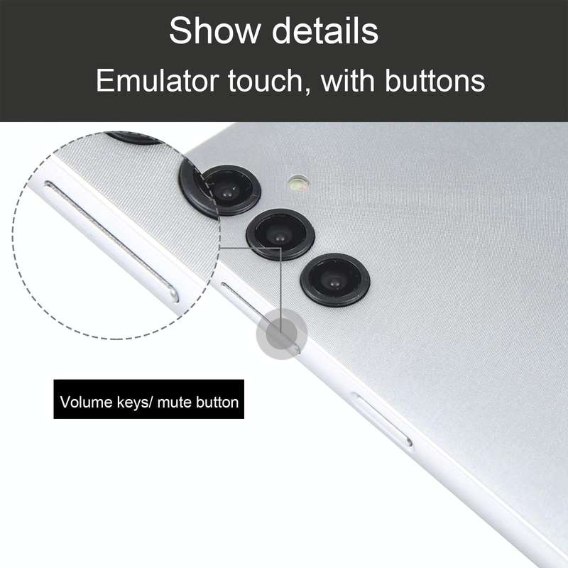 For Samsung Galaxy A14 5G Color Screen Non-Working Fake Dummy Display Model(Silver)