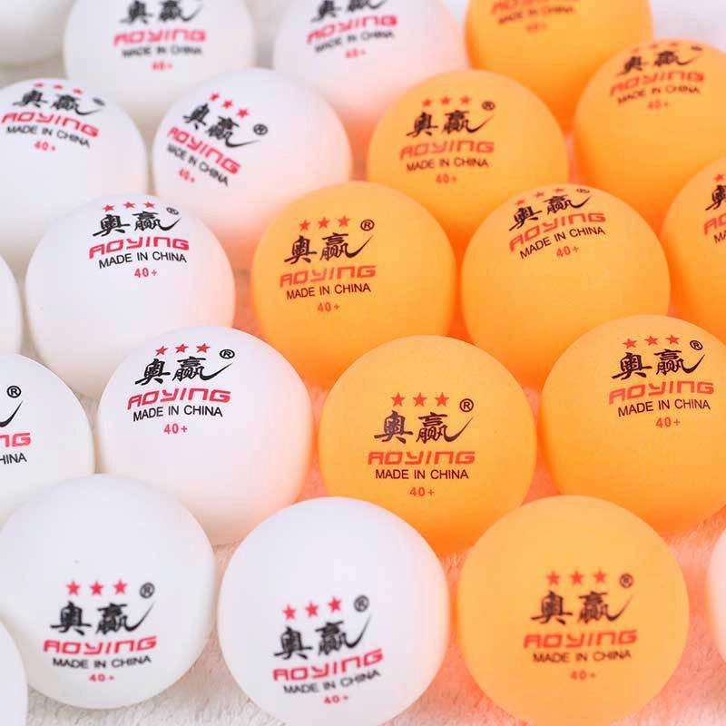 ROYING 100 PCS Professional ABS Table Tennis Training Ball, Diameter: 40mm, Specification:White 3...