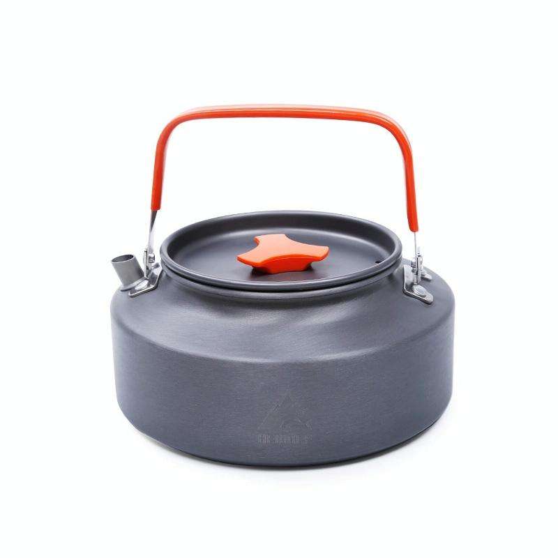 Hewolf HW-1782 Outdoor Kettle Pot Camping Tea Portable Kettle Cookware Pot, Capacity: 1.05L