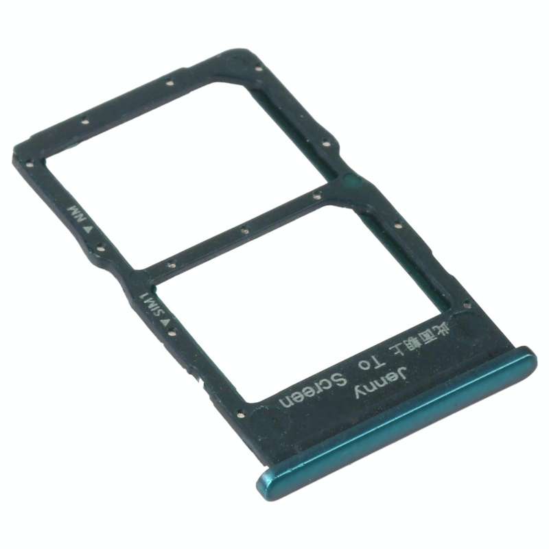 SIM Card Tray + NM Card Tray for Huawei Nova 7i (Green)