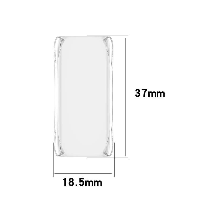 For Fitbit Inspire 2 Full Coverage PC Protective Case Cover(Transparent)