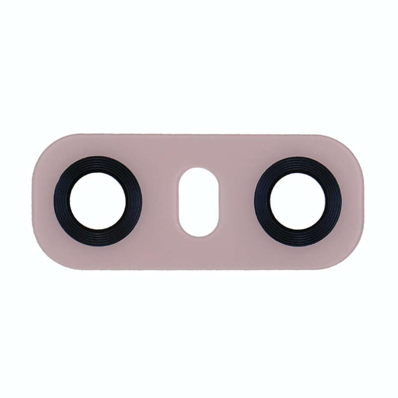 10 PCS Back Camera Lens with Adhesive for LG G6 H870/H871/H872/ LS993(Pink)