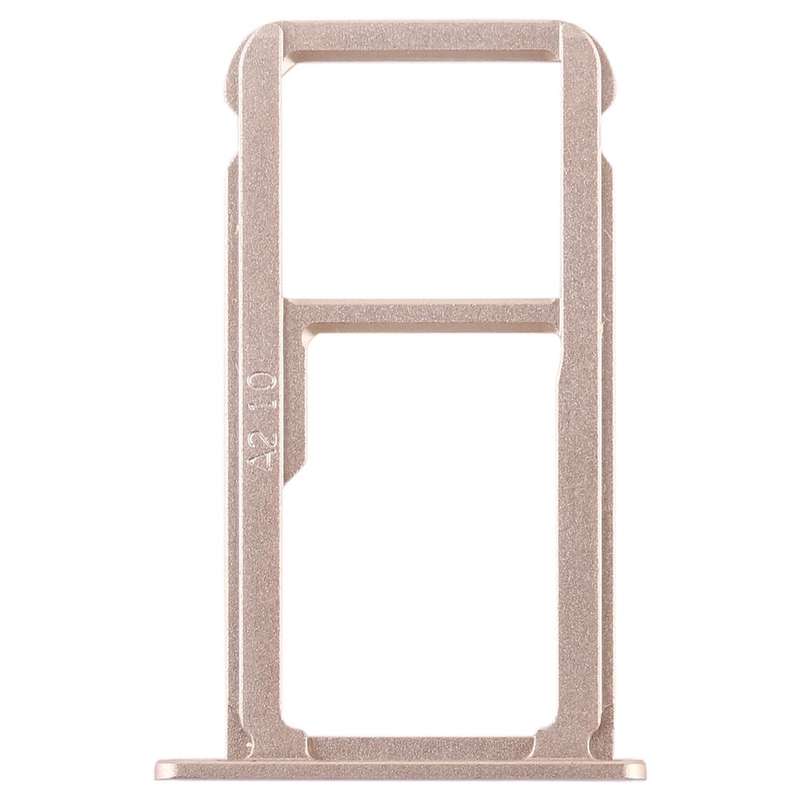 SIM Card Tray + SIM Card Tray / Micro SD Card for Huawei G9 Plus (Gold)