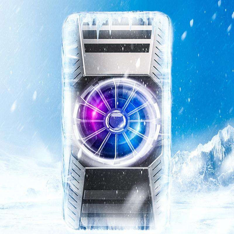 ROCK i100 Stretchable Semiconductor Cooling Mobile Phone Radiator for Phones Below 86mm Width, wi...