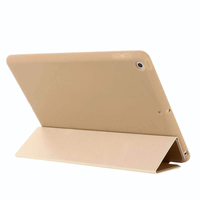 For iPad 10.2 2021 / 2020 / 2019 GEBEI Shockproof Horizontal Flip Leather Case with Three-folding...