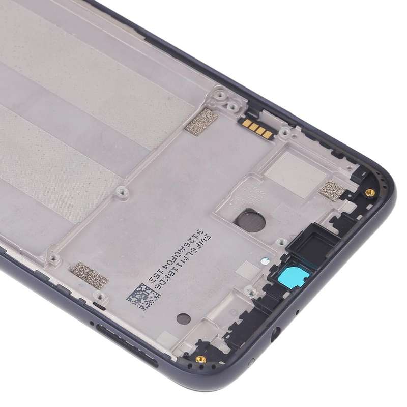 Middle Frame Bezel Plate with Side Keys for Xiaomi Redmi 7(Black)