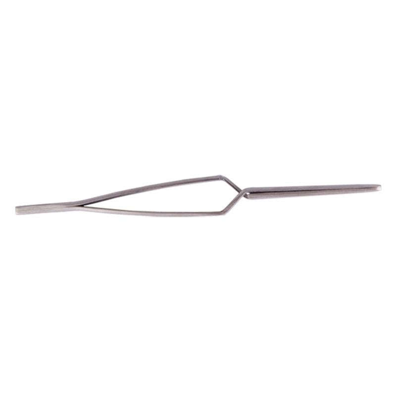 BEST BST-F12.5  Stainless Steel Self Closed Straight Laboratory Tweezers