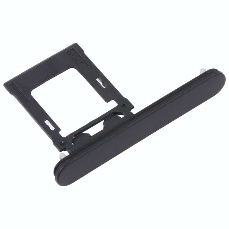 For Sony Xperia XZ1 Compact Original SIM Card Tray + Micro SD Card Tray (Black)