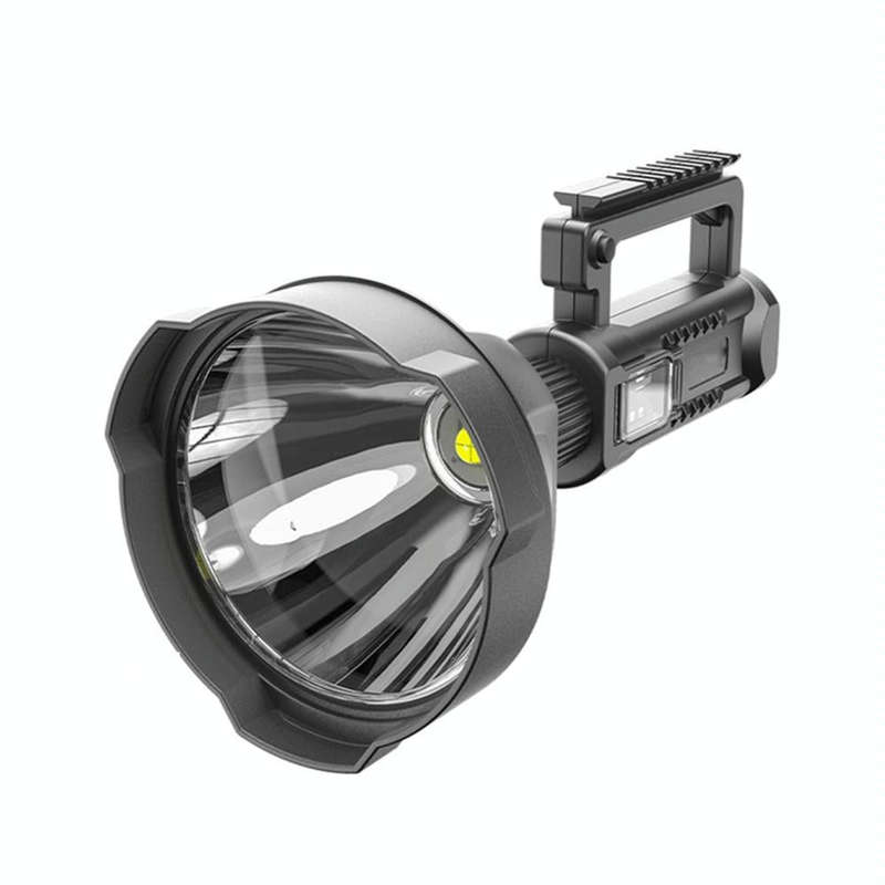 W590 P50 10W Rechargeable Strong LED Flashlight 4-Modes Outdoors Searchlight with Tripod