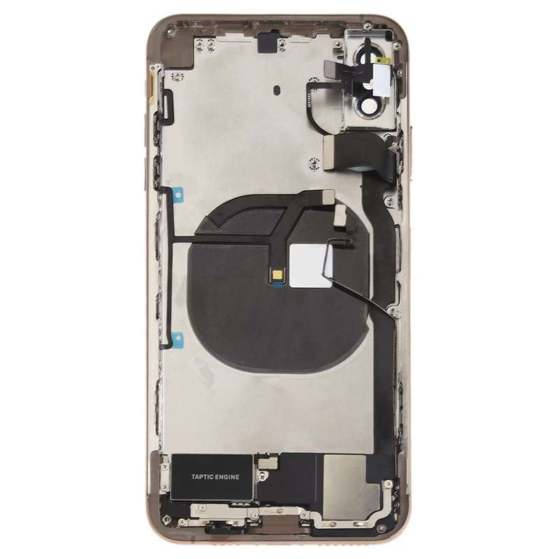 Battery Back Cover Assembly (with Side Keys & Speaker Ringer Buzzer & Motor & Camera Lens & Card ...