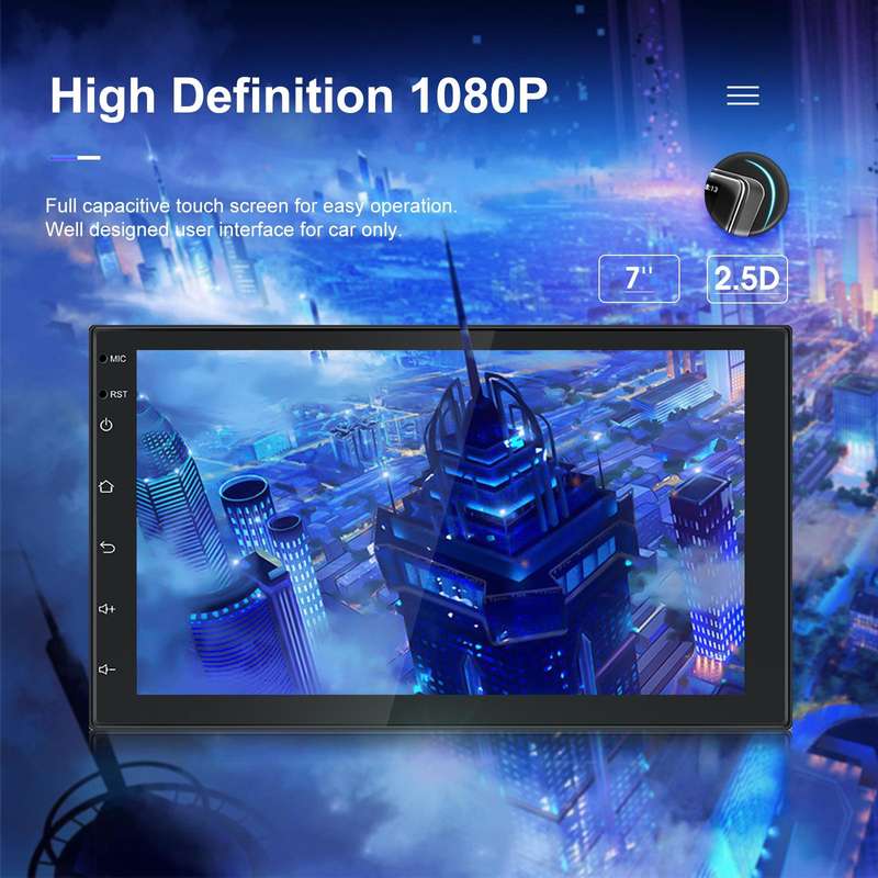 A3194 7 Inch Android 11 Central Control Carplay 2+32G Car Large Screen Navigation Reversing Video...