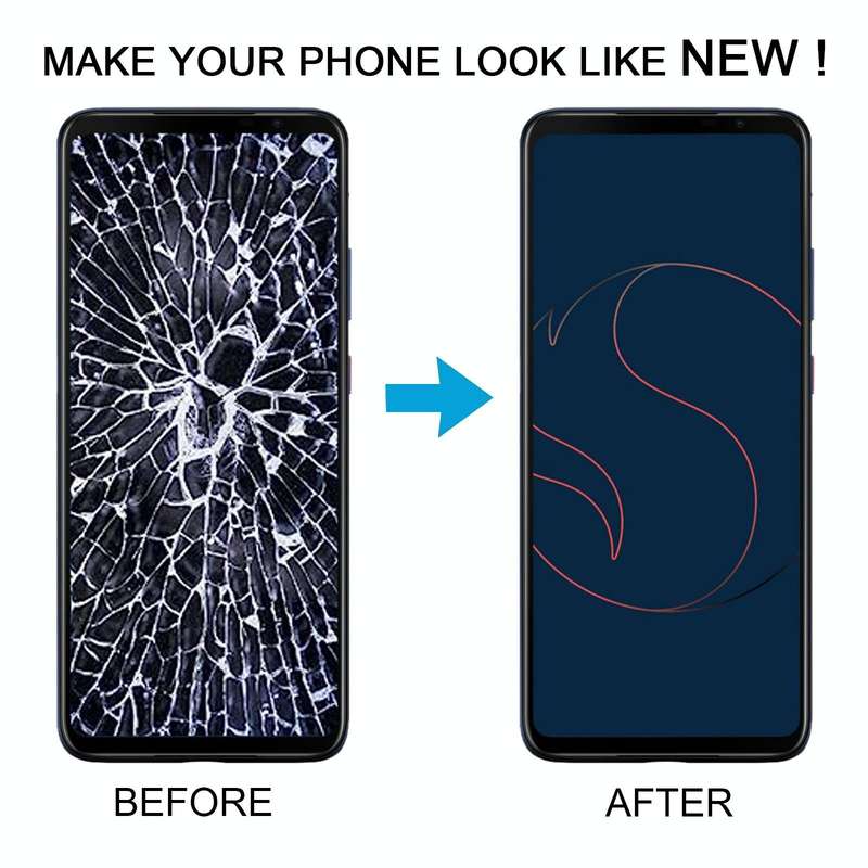 For Asus Smartphone for Snapdragon Insiders ZS675KW AMOLED LCD Screen Digitizer Full Assembly wit...