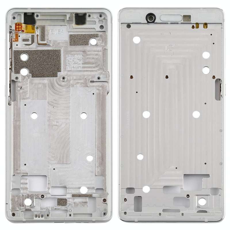 Front Housing LCD Frame Bezel Plate for Nokia 7 TA-1041 (White)