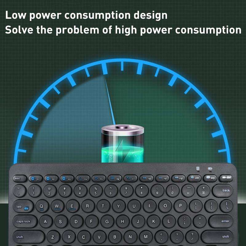 K380 Portable Universal Multi-device Wireless Bluetooth Keyboard (White)