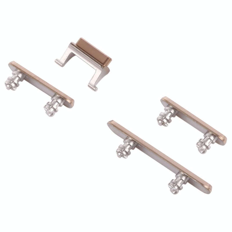 Side Keys (Power Button + Volume Button + Mute Button) for iPhone XS / XS Max(Gold)