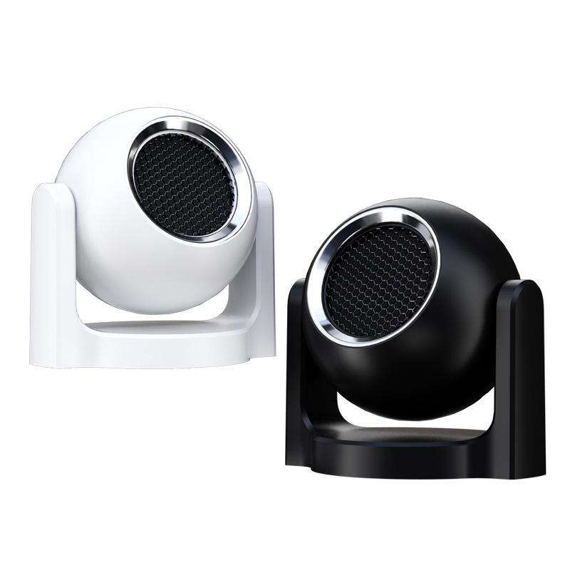 12V Winter Car-mounted Fast-heating Air Heater Window Glass Defogging Heater(Black)