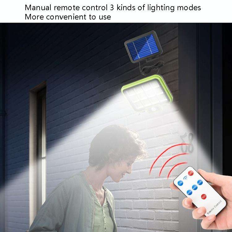 12 x 9 LED Outdoor Waterproof Solar Split Type Wall Light Human Induction Garden Corridor Househo...