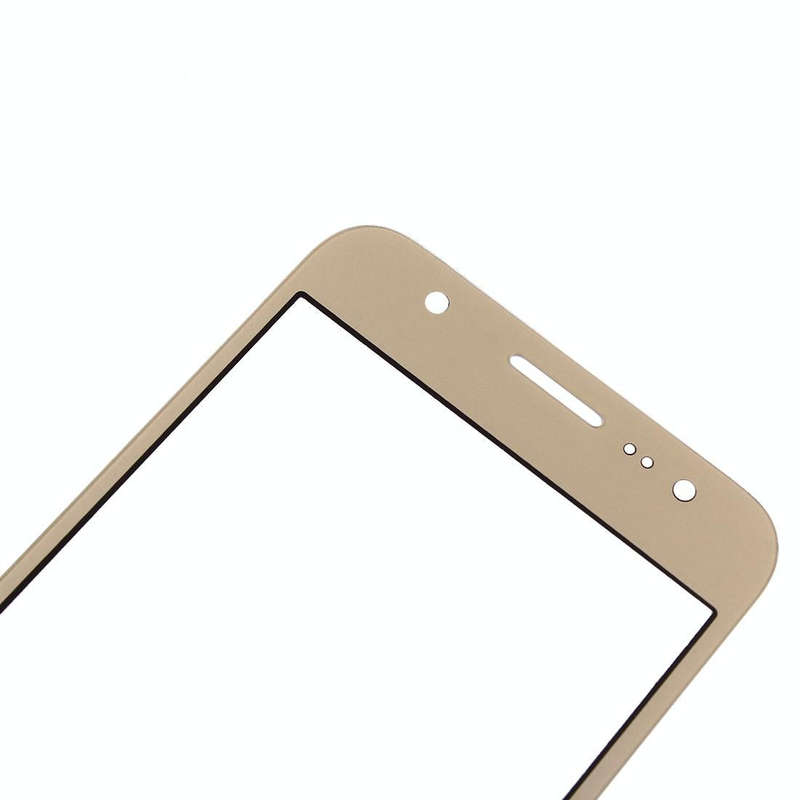 For Galaxy J5 / J500 Front Screen Outer Glass Lens (Gold)