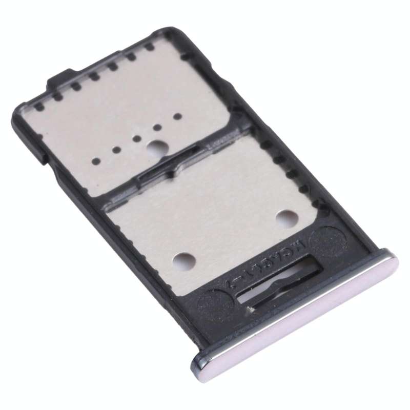 For Samsung Galaxy M31s SM-M317 SIM Card Tray + SIM Card Tray + Micro SD Card Tray (Silver)