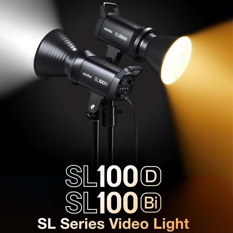 Godox SL100BI 100W 2800-6500K LED Light Studio Continuous Photo Video Light(AU Plug)