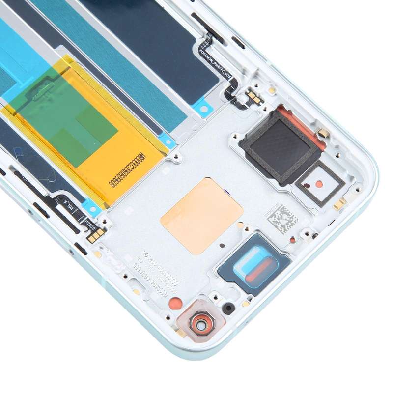 For Nothing Phone1 A063 LCD Screen Digitizer Full Assembly with Frame (Silver)