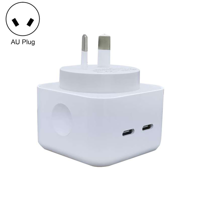 40W Dual PD USB-C / Type-C Charger for iPhone / iPad Series, AU Plug