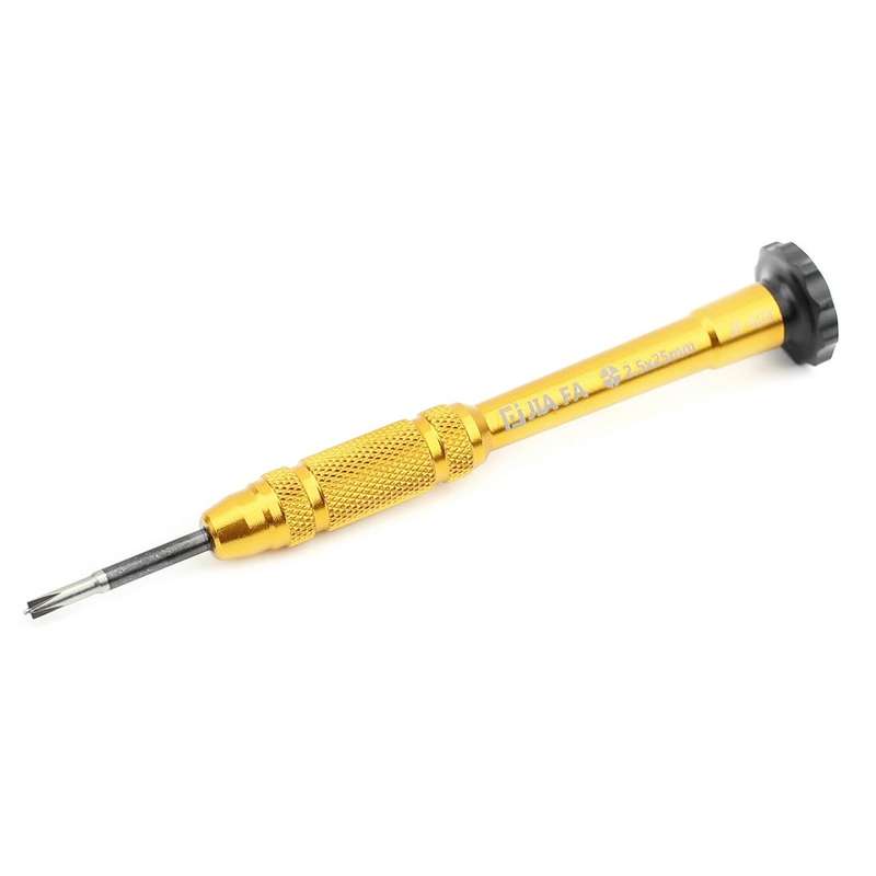 JIAFA JF-609-2.5 Hollow Cross Tip 2.5 Middle Bezel Repair Screwdriver(Gold)