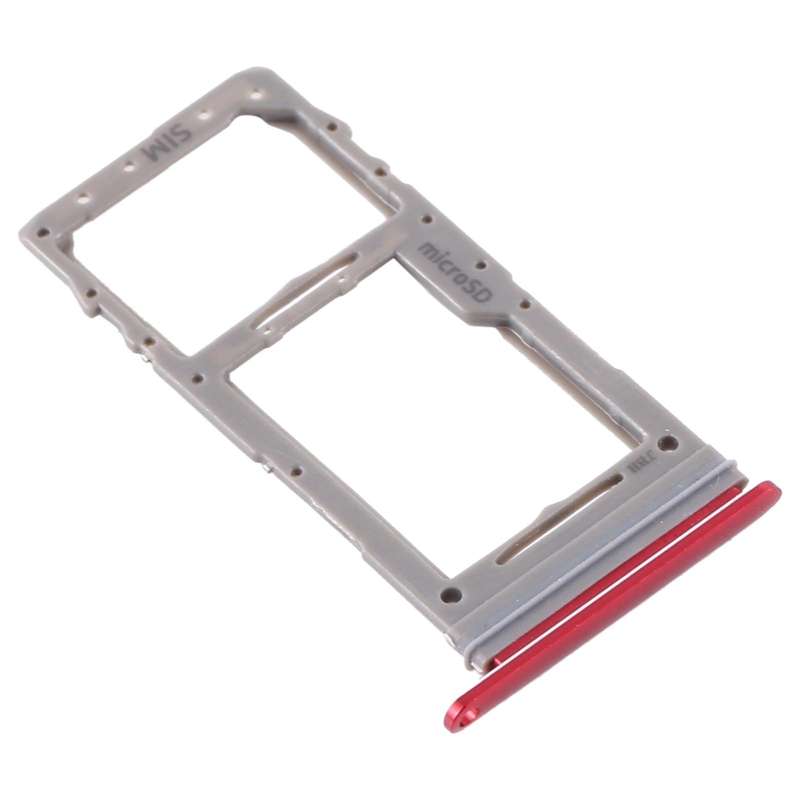 For Samsung Galaxy Note 10 Lite SM-N770 SIM Card Tray + Micro SD Card Tray (Red)