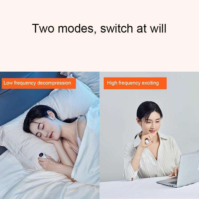 M006 CES Microcurrent Pulse Handheld Sleep Aid Home Physiotherapy Sleep Aid(White)