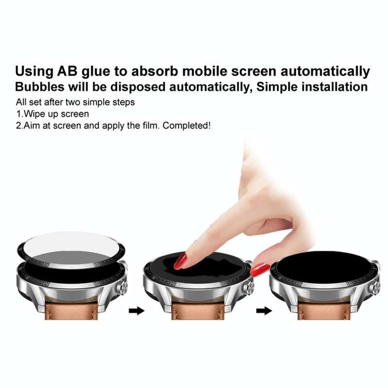 For Garmin Forerunner 945 IMAK HD High Transparent Wear-resistant Watch Screen Protective Film