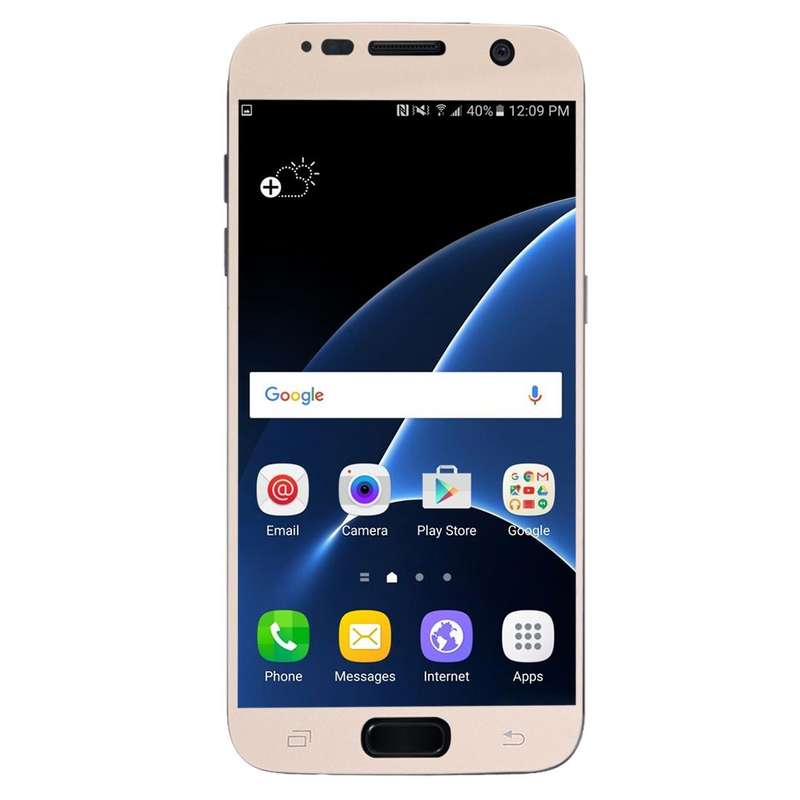 For Galaxy S7 / G930 0.26mm 9H Surface Hardness Explosion-proof Silk-screen Tempered Glass Full S...