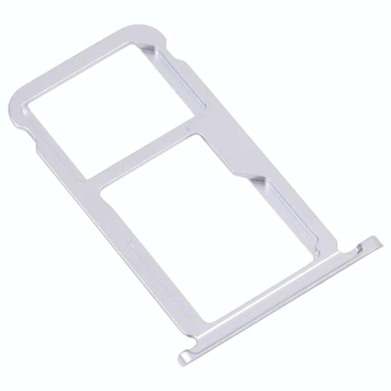 SIM Card Tray + SIM Card Tray / Micro SD Card Tray for Honor Mate 9 Lite (Grey)