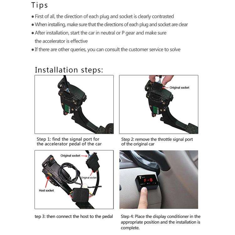 For Nissan Navara NP300 2015- Car Potent Booster Electronic Throttle Controller