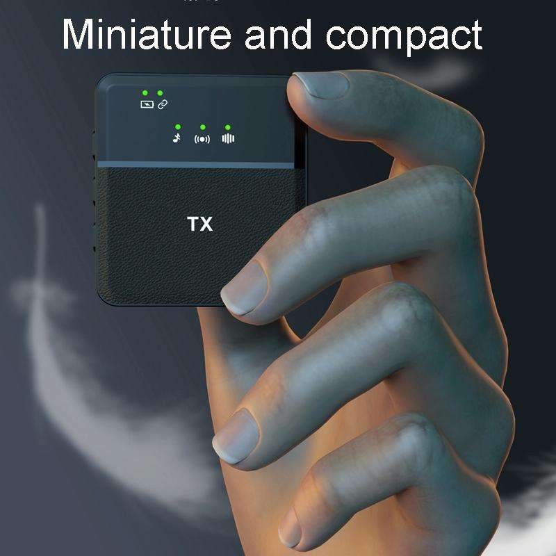 Wireless Lavalier Microphone One To One Live Recording Noise Canceling Mics, Interface: Type-C