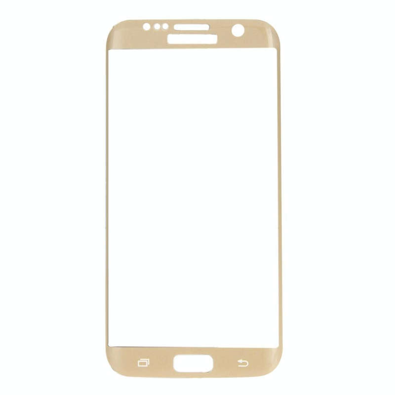 For Galaxy S7 Edge / G935 0.26mm 9H Surface Hardness 3D Explosion-proof Colorized Silk-screen Tem...