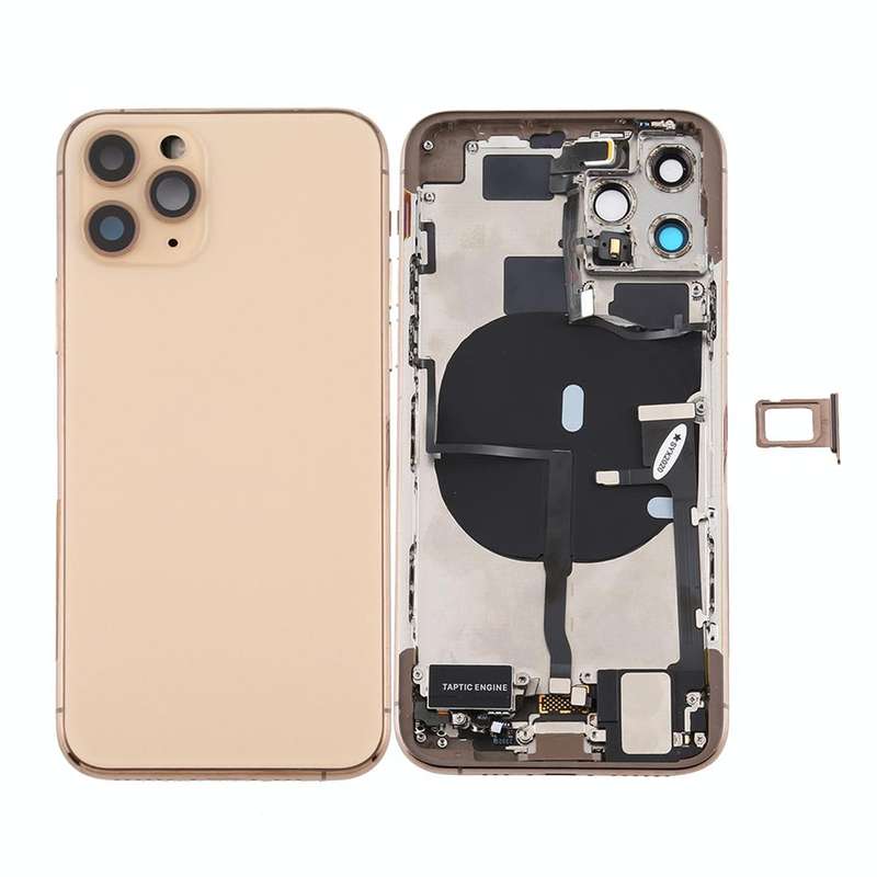 Battery Back Cover Assembly (with Side Keys & Power Button + Volume Button Flex Cable & Wireless ...