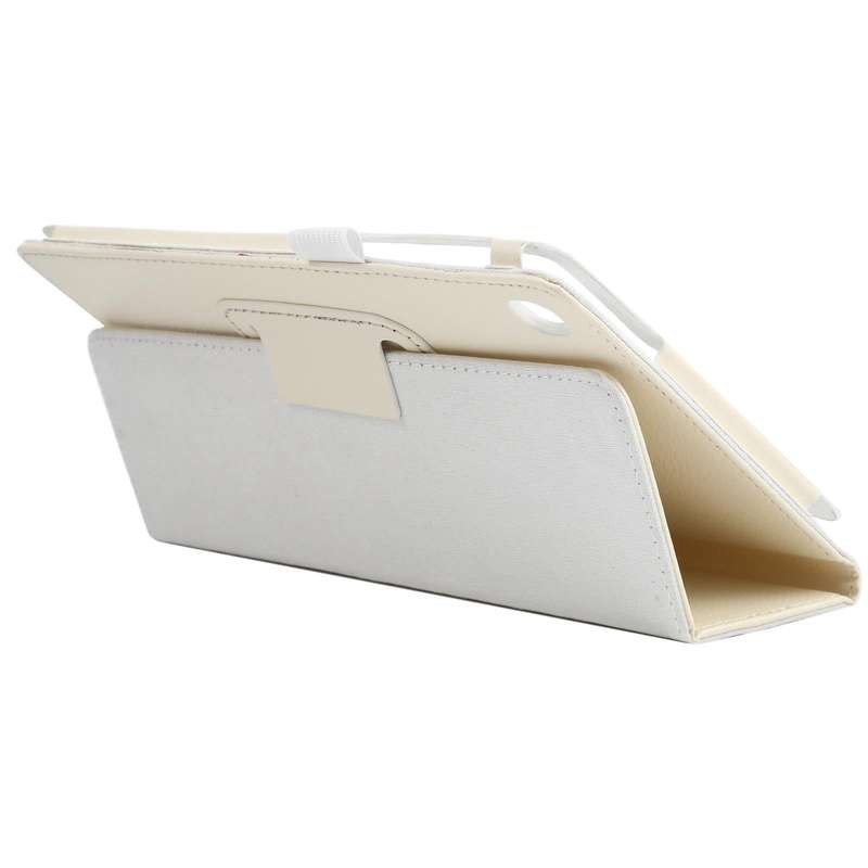 For Samsung Galaxy Tab A7 Lite T220 / T225 Litchi Texture Solid Color Horizontal Flip Leather Cas...
